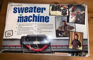 Vintage Bond Incredible Sweater Machine England Knitting