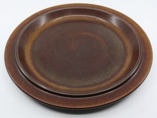 Vintage Retro Scandinavian Pottery.  Arabia Finland Ruska Large Platter / Plate