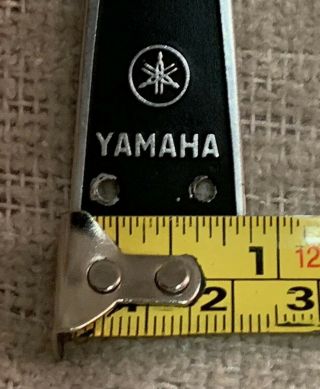 Vintage Yamaha Guitar Metal Truss Rod Cover SA 5 20 30 50 70 FG Japan Red Label 4