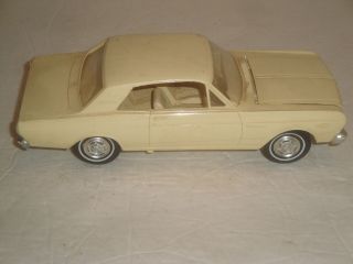 Vintage 1966 Ford Falcon Futura Sports Coupe Car Toy Plastic Dealer Promo Model