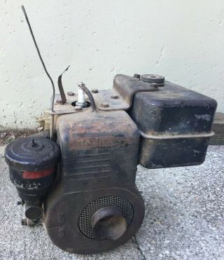 Vintage Briggs And Stratton Model 8 Engine B&s Go - Cart Scooter 107032