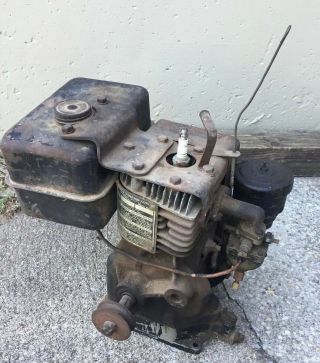 Vintage Briggs and Stratton Model 8 Engine B&S Go - Cart Scooter 107032 4