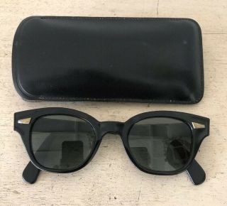 Vintage Black B&l Bausch & Lomb 4623 Sunglasses Men Women 4 1/2 - 5 3/4