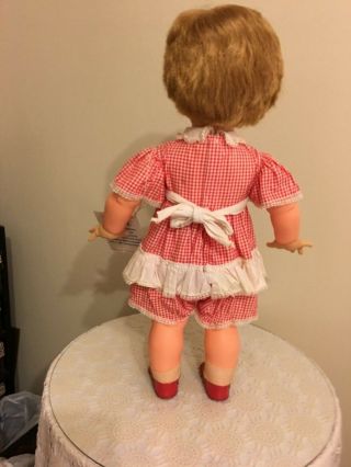 1961 Ideal 22” Kissy Doll Box,  Papers,  Tag,  Ribbon,  Fully Dressed 4