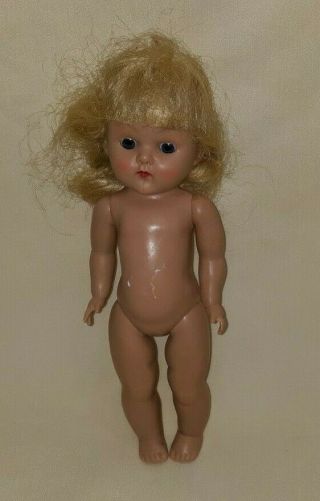 Vintage Early Vogue Ginny Doll Blonde Painted Lash Exc.  Ready To Dress $87.  99