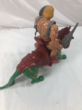 Vintage Masters of the Universe (MOTU) He - Man and Battlecat 3