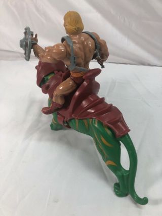 Vintage Masters of the Universe (MOTU) He - Man and Battlecat 4