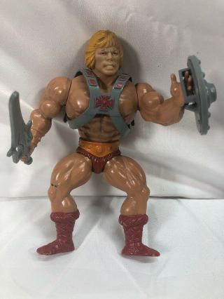 Vintage Masters of the Universe (MOTU) He - Man and Battlecat 5