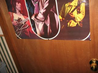 VINTAGE RARE THE ROLLING STONES IN CONCERT EARLY YEARS PROMO POSTER 3