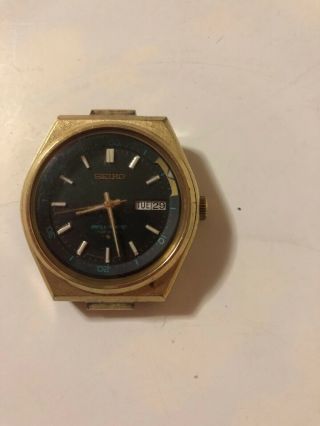 Vintage Seiko Bell - Matic Watch Case Movement And Dial Parts No Back And Stem