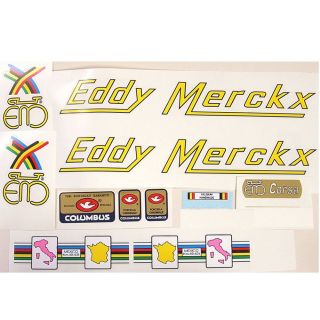 Eddy Merckx Choices Corsa Set Of Decals Vintage
