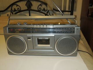 Vintage Jvc Rc - 363c Radio Casette Boombox Am Fm Sw