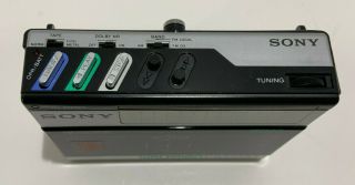 Vintage Sony WM - F15 Walkman AM/FM Cassette Parts/Repair Not 3