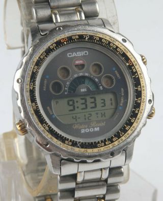 Vintage Rare Casio Dw - 7000 (916) All / Without Battery