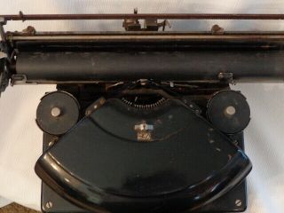 Vintage UNDERWOOD Elliot Fisher NOISELESS Black Typewriter 5