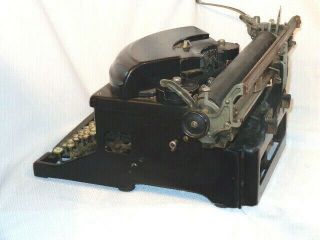 Vintage UNDERWOOD Elliot Fisher NOISELESS Black Typewriter 7