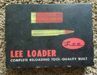 Vintage Lee Classic Shotshell Shotgun Loader 12 Ga Hand Reloading Gauge 1964 Set