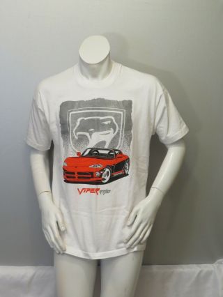 Vintage Graphic T - Shirt - Dodge Viper R/t 10 - Men 