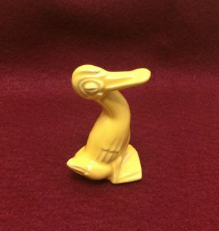 Vintage Homer Laughlin Harlequin Animal Yellow Duck Fiesta