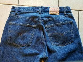 Vintage 1982 - 1985 Levis STF 501xx Single - Felled Denim Indigo Jeans Tag 38×32 2