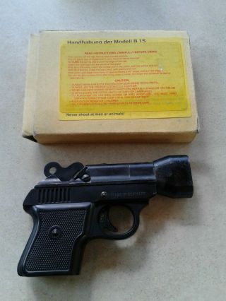 Vintage 1940 ' s FB RECORD WEINBERG Signal Pistol 6mm PTB136 B1 S GERMAN MADE 2