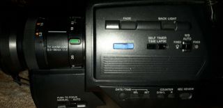 Sylvania VHS Camcorder VCC161AV01 Hard Carrying Case Vintage 1988 3