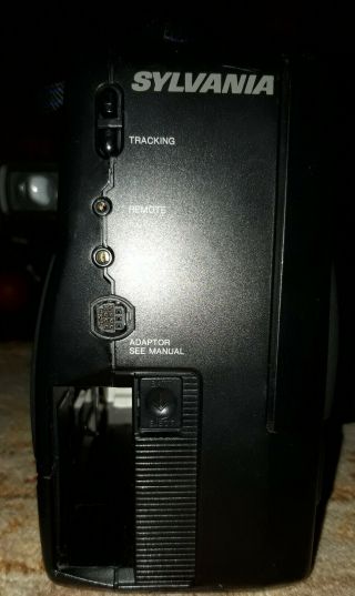 Sylvania VHS Camcorder VCC161AV01 Hard Carrying Case Vintage 1988 5