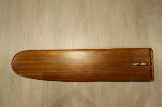 Vintage Wood Wooden Sunfish Boat Replacement Daggerboard? Rudder?