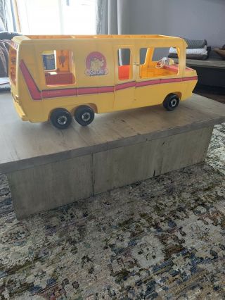 Vintage Barbie Star Traveler Motor Home Rv Bus Camper Yellow/orange 1976 Gmc