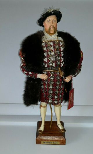 King Henry Vii By Ann Parker English Costume Doll 12 " Vintage Made In England