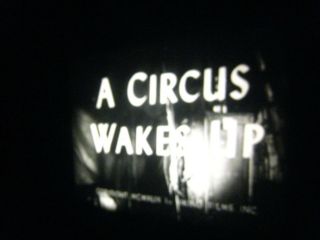 Vintage 1940s Circus Films,  16mm,  3 Films On 10.  5  In.  Reel.  