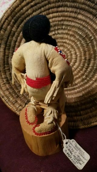 , Vintage Ottogary Shoshone Doll Native American Indian 4
