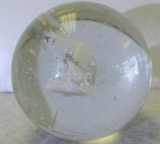 9179m Vintage German Handmade Sulphide Marble 1.  52 Inches 3