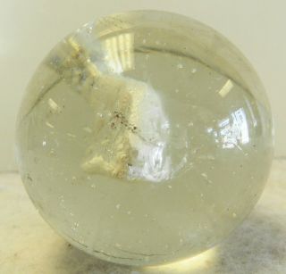 9179m Vintage German Handmade Sulphide Marble 1.  52 Inches 4