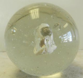 9179m Vintage German Handmade Sulphide Marble 1.  52 Inches 8