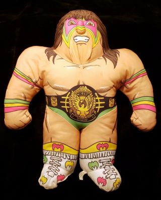 Ultimate Warrior Wrestling Buddy Buddies Tonka Vintage 1990 1991 Wwf Wwe
