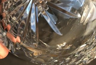Vintage WATERFORD Crystal IRELAND Ice Bucket LISMORE Pattern 6” Tall 6