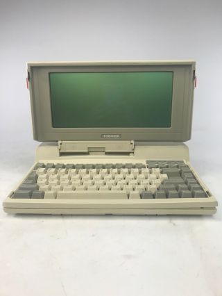 Toshiba T1100 Plus Portable Personal Computer Vintage Parts