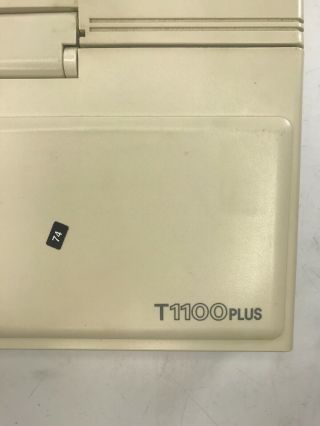 Toshiba T1100 plus portable personal computer Vintage Parts 3