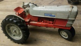 Vintage Hubley 961,  Diecast Ford Select - O - Speed Tractor With Three Point.