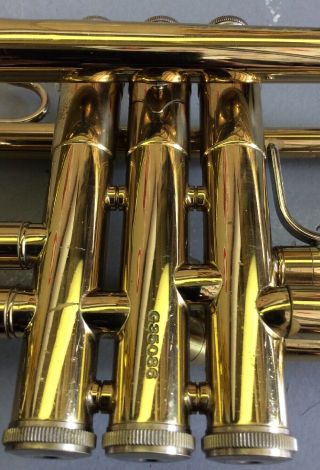 Vintage Bach TR300 Trumpet Vincent Bach 7C 5C Mouth Piece G35086 MOP Valves 7