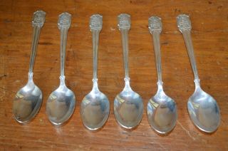 Vintage International Sterling Silver Spoon X 6 - 4 - H Homemaking Club Ontario