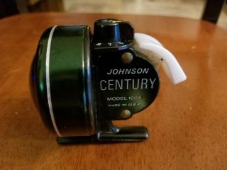 Awesome Old Johnson Century Model 100b Fishing Reel Incredible U.  S.  A