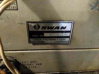Vintage Swan 1011 10 meter transceiver 6