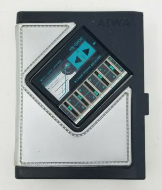 Vintage Aiwa Hs - G500 Cassette Player Recorder Radio Walkman Auto Reverse Rare