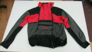 Vintage Mens The North Face Steep Tech Ultrex Black Red Jacket Size Xl O781k