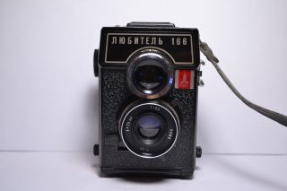 LOMO LUBITEL 166 Olympic Vintage Soviet / Russian TLR Camera 2