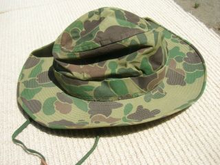 Vietnam Style Duck Hunter Boonie Us Army Special Forces Advisor Bush Hat 7 3/8