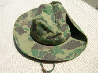Vietnam Style DUCK HUNTER BOONIE US Army Special Forces Advisor Bush Hat 7 3/8 2