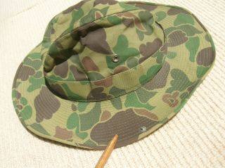 Vietnam Style DUCK HUNTER BOONIE US Army Special Forces Advisor Bush Hat 7 3/8 4